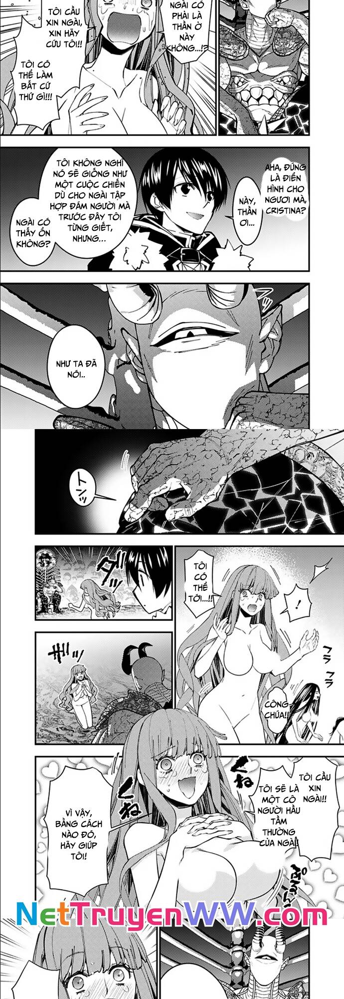 Fukushuu o Koinegau Saikyou Yuusha wa, Yami no Chikara de Senmetsu Musou Suru Chapter  71 - 4