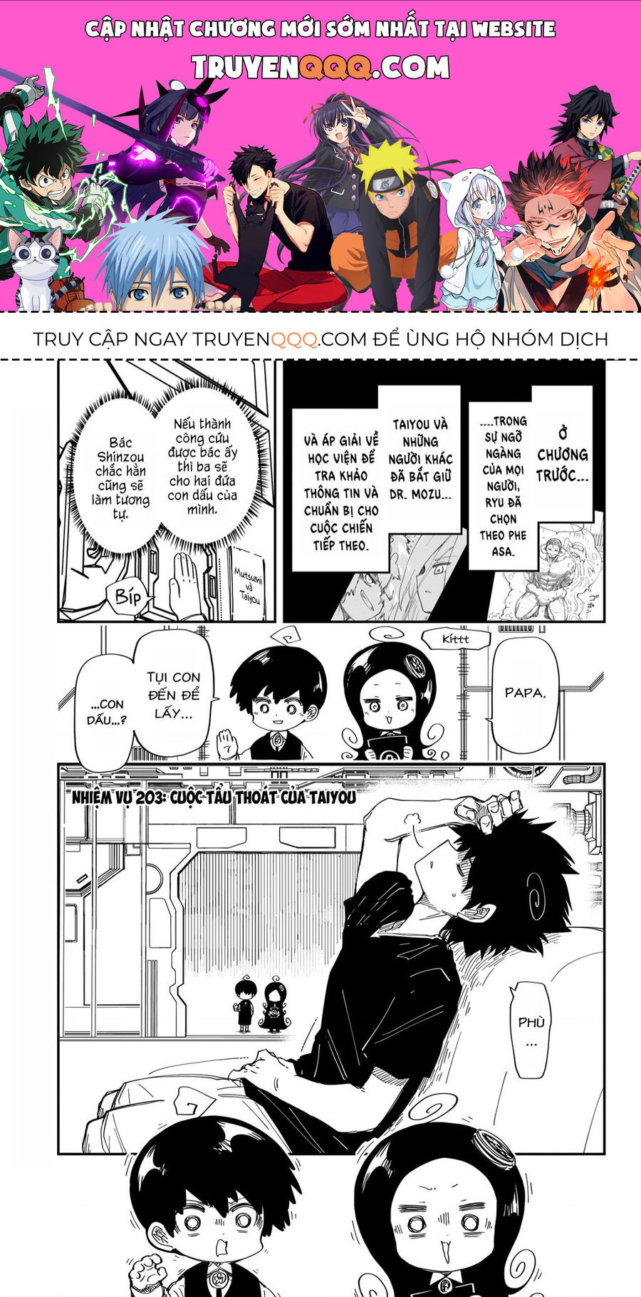 Gia Tộc Điệp Viên Yozakura Chapter 203 - 1