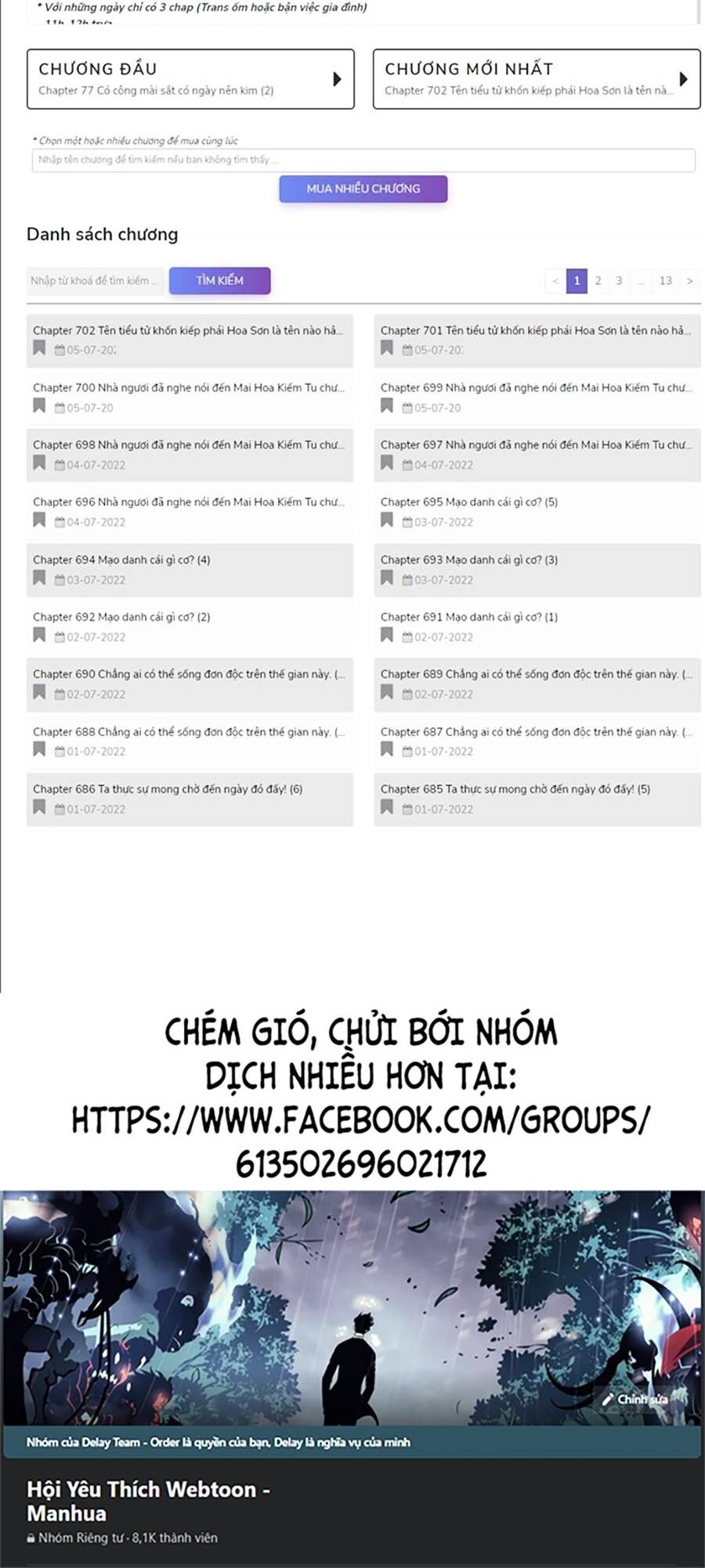 Hoa Sơn Tái Khởi Chapter 73 - 96