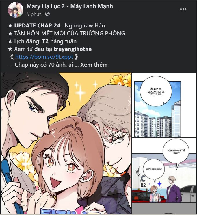 Tân Hôn Mệt Mỏi Của Trưởng Phòng Chapter 24.1 - 22