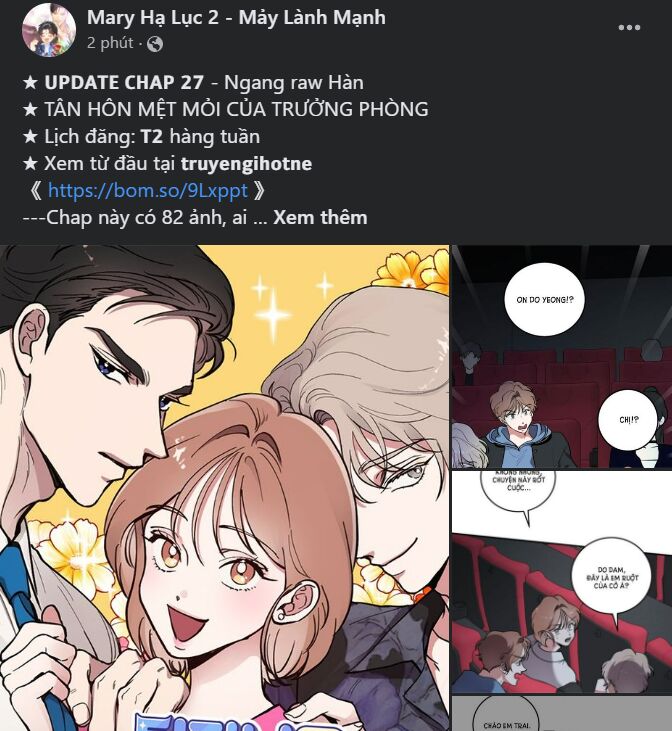 Tân Hôn Mệt Mỏi Của Trưởng Phòng Chapter 27.2 - 36