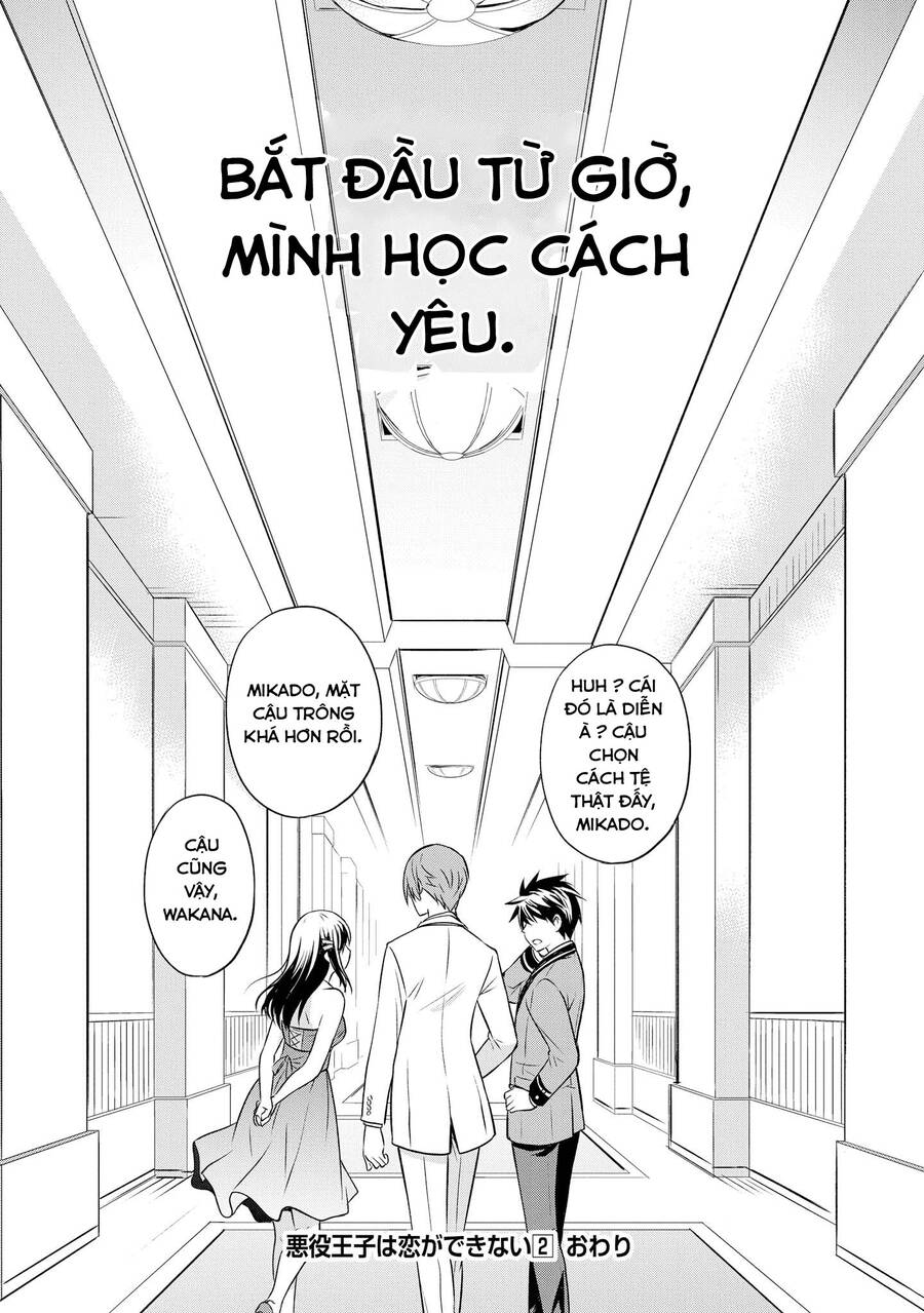 Tên Hoàng Tử Phản Diện Không Thể Yêu Được Ai Chapter 11 - 28