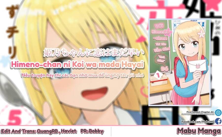 Với Himeno-Chan Thì Yêu Vẫn Còn Quá Sớm Đó! Chapter 39 - 14