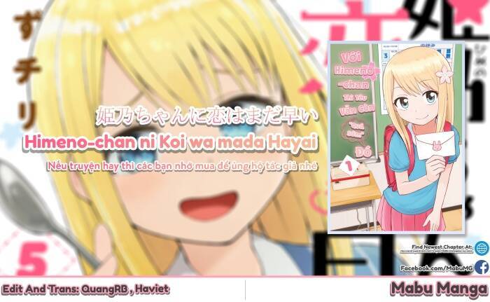 Với Himeno-Chan Thì Yêu Vẫn Còn Quá Sớm Đó! Chapter 48 - 14