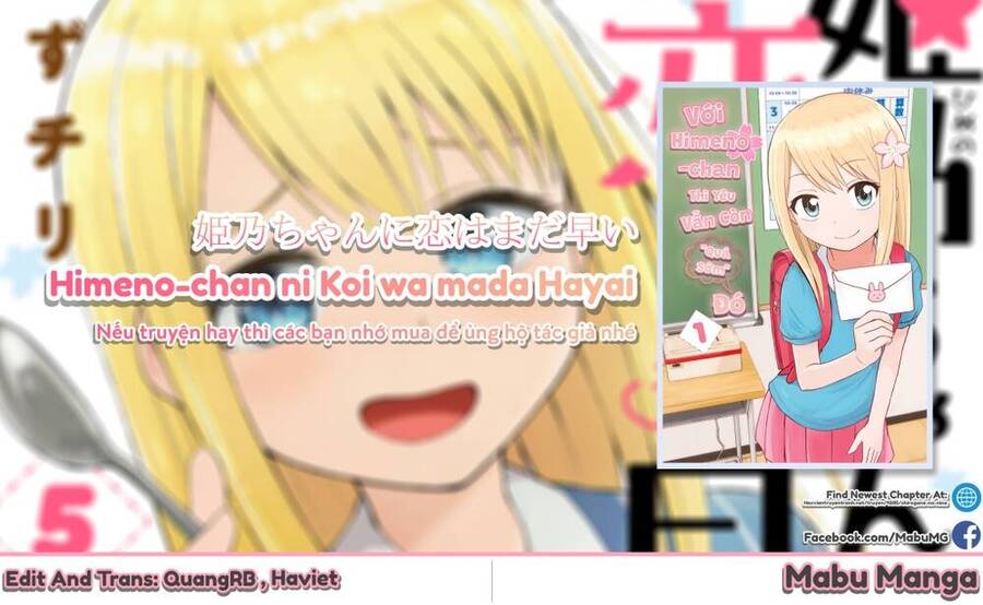 Với Himeno-Chan Thì Yêu Vẫn Còn Quá Sớm Đó! Chapter 57 - 14