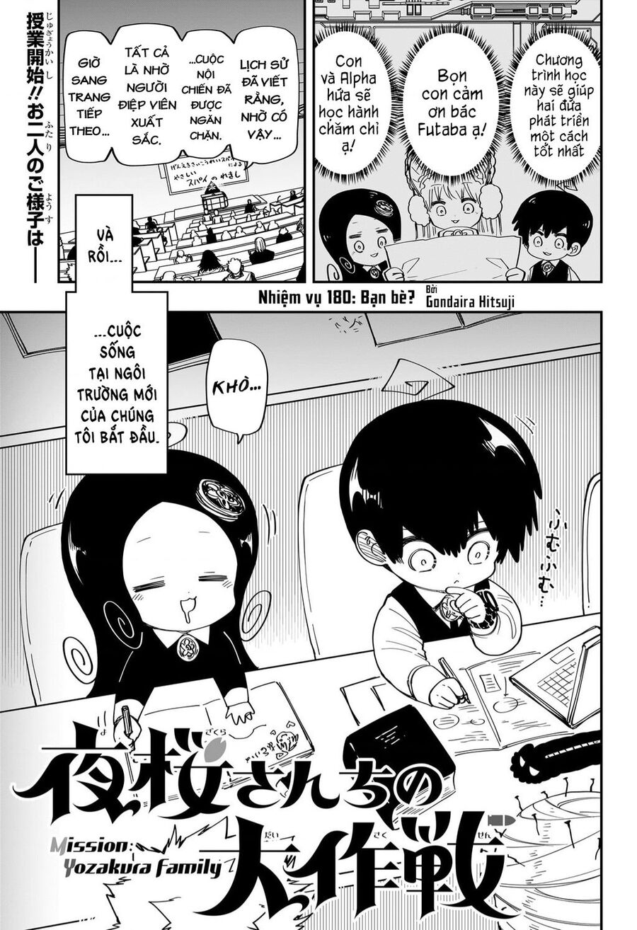 Gia Tộc Điệp Viên Yozakura Chapter 180 - 1