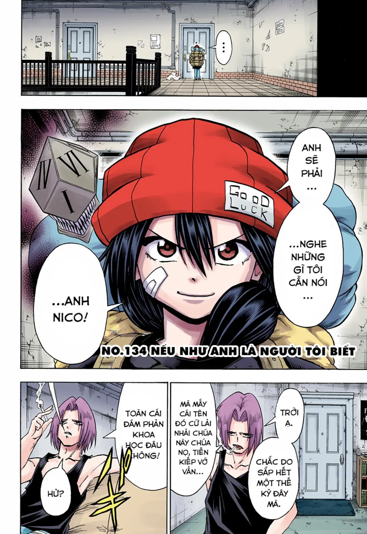 Undead Unluck Có Màu Chapter  134 - 3