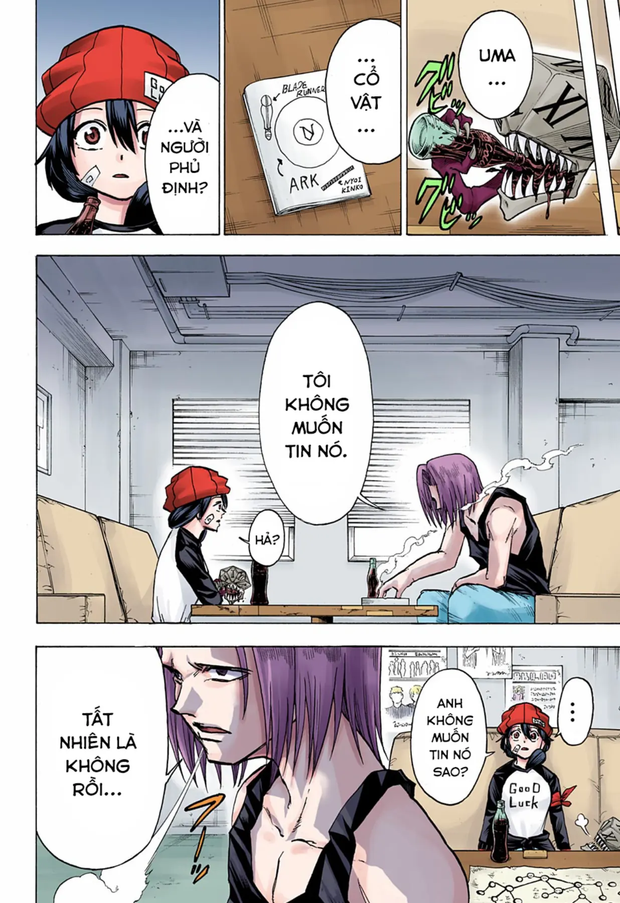 Undead Unluck Có Màu Chapter  134 - 5