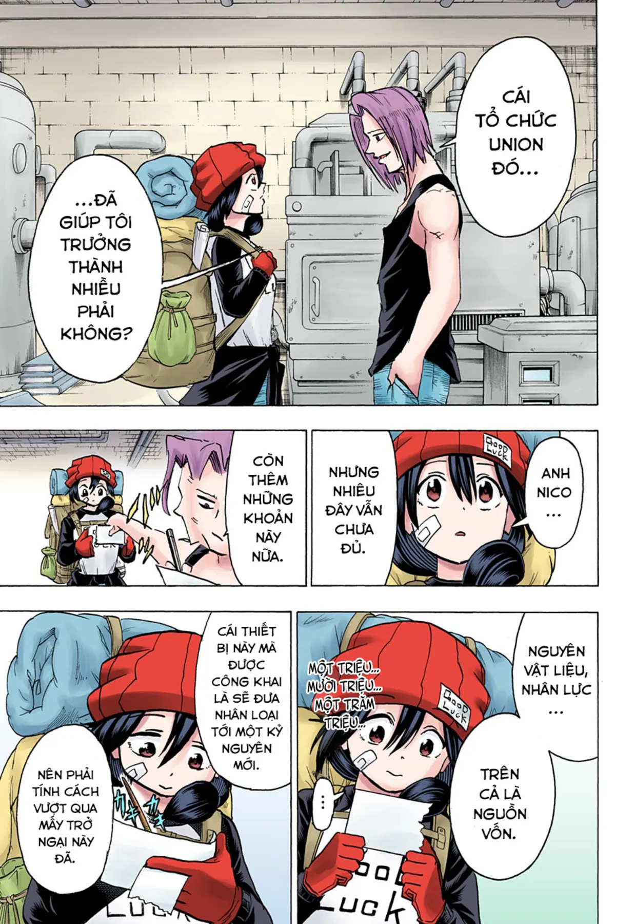 Undead Unluck Có Màu Chapter  135 - 8