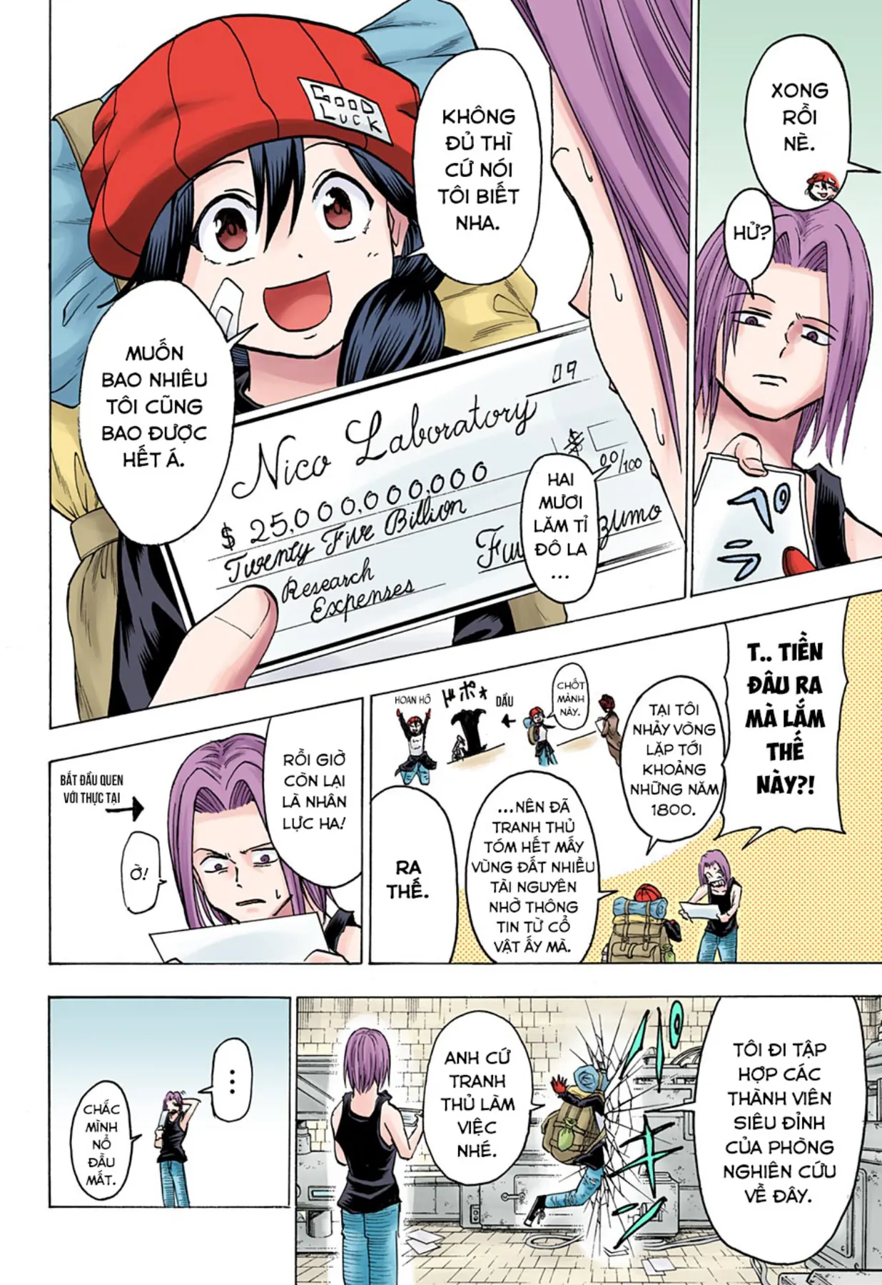 Undead Unluck Có Màu Chapter  135 - 9