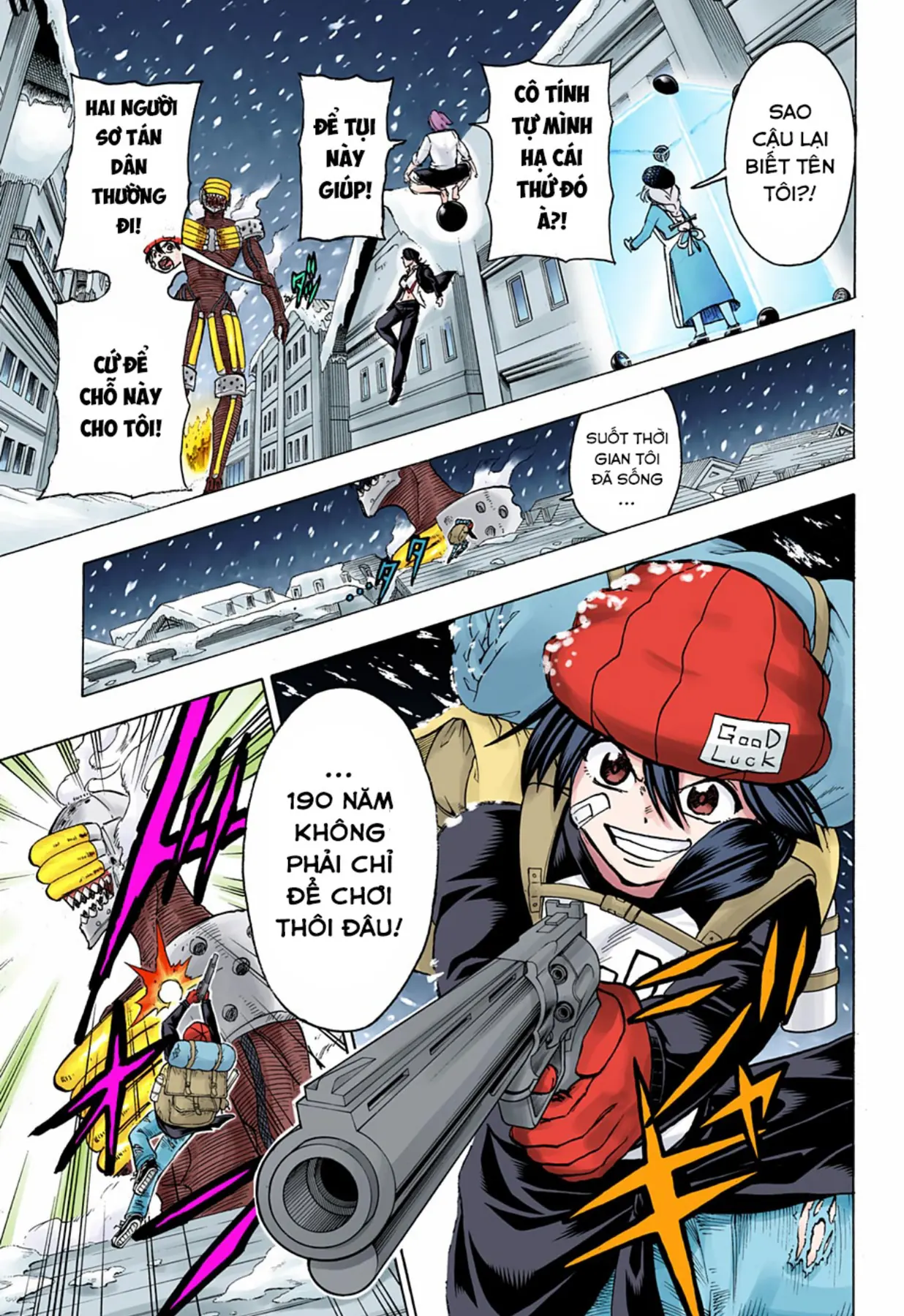 Undead Unluck Có Màu Chapter  136 - 10