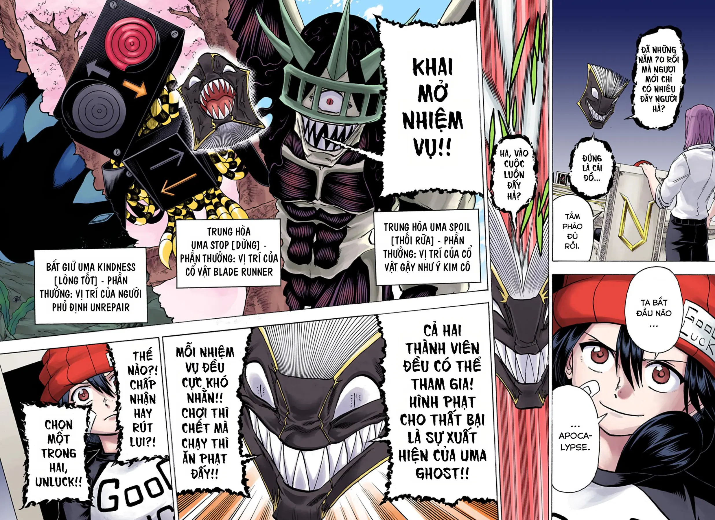 Undead Unluck Có Màu Chapter  138 - 4