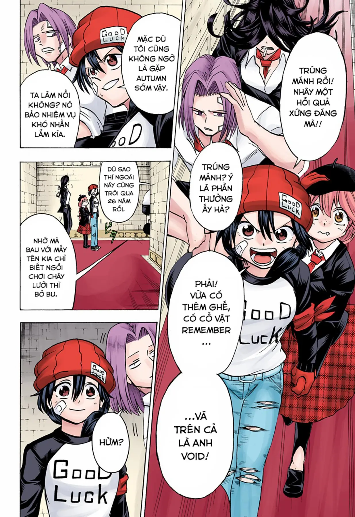 Undead Unluck Có Màu Chapter  139 - 3