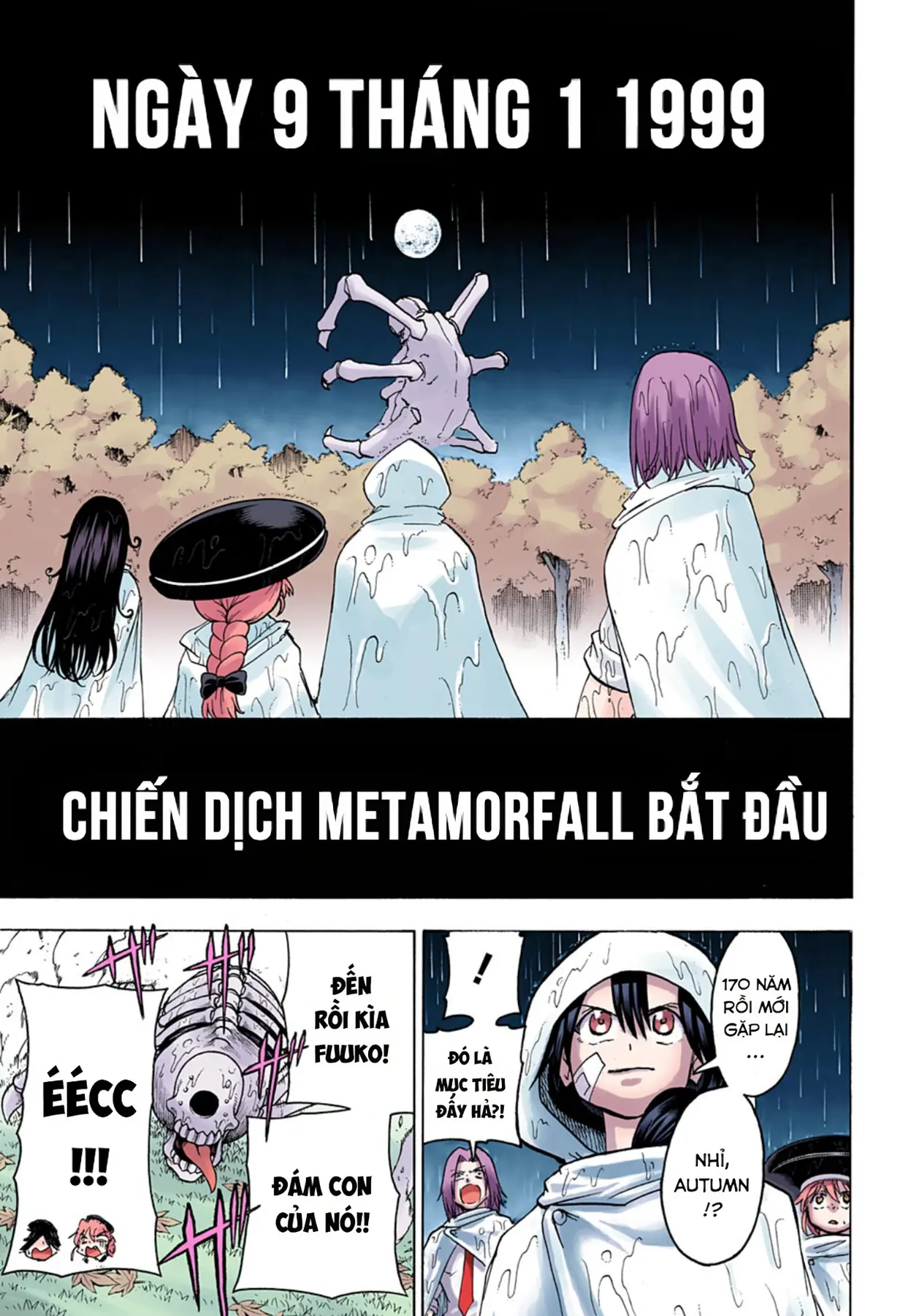 Undead Unluck Có Màu Chapter  140 - 3