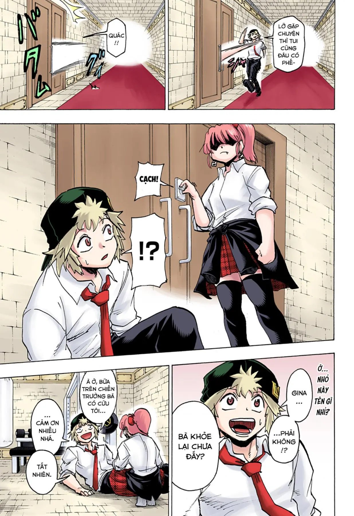 Undead Unluck Có Màu Chapter  155 - 4