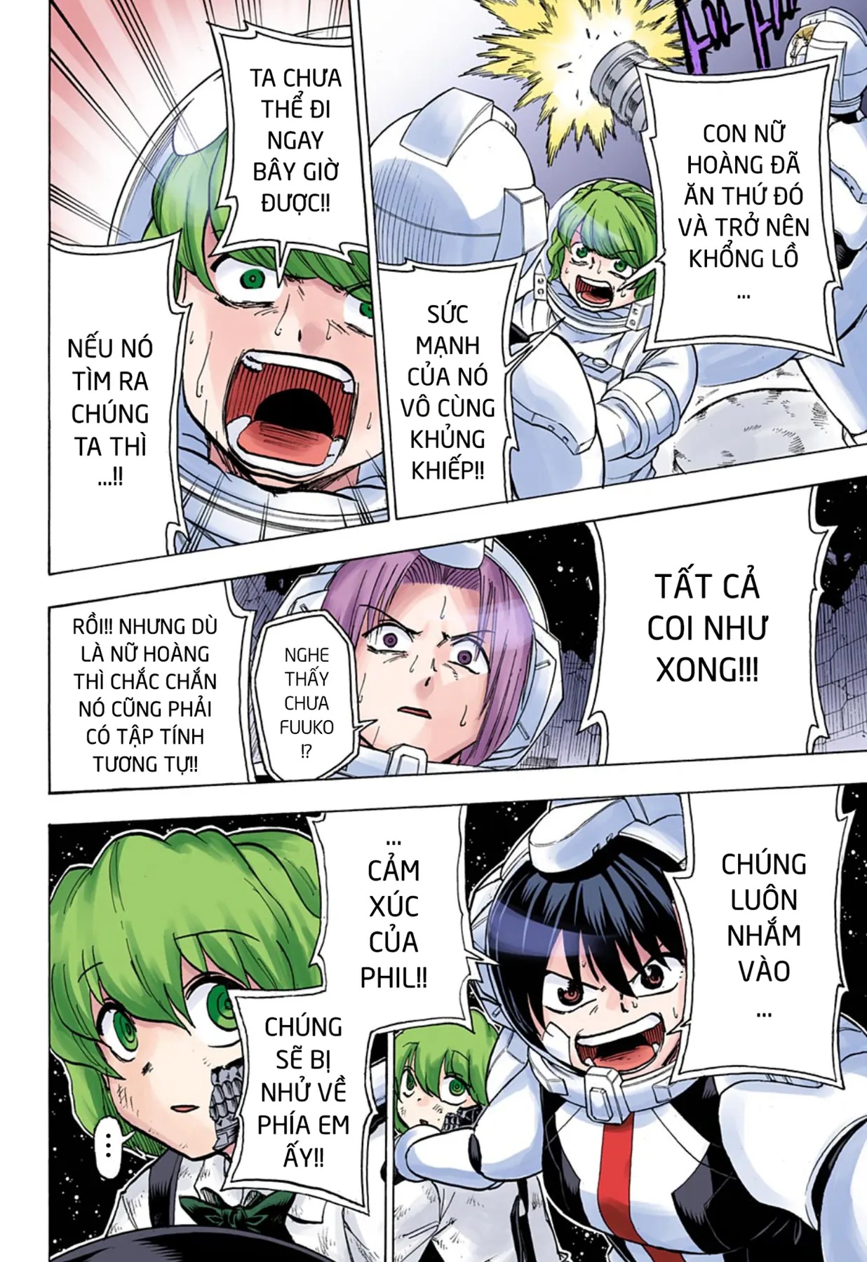 Undead Unluck Có Màu Chapter  159 - 3