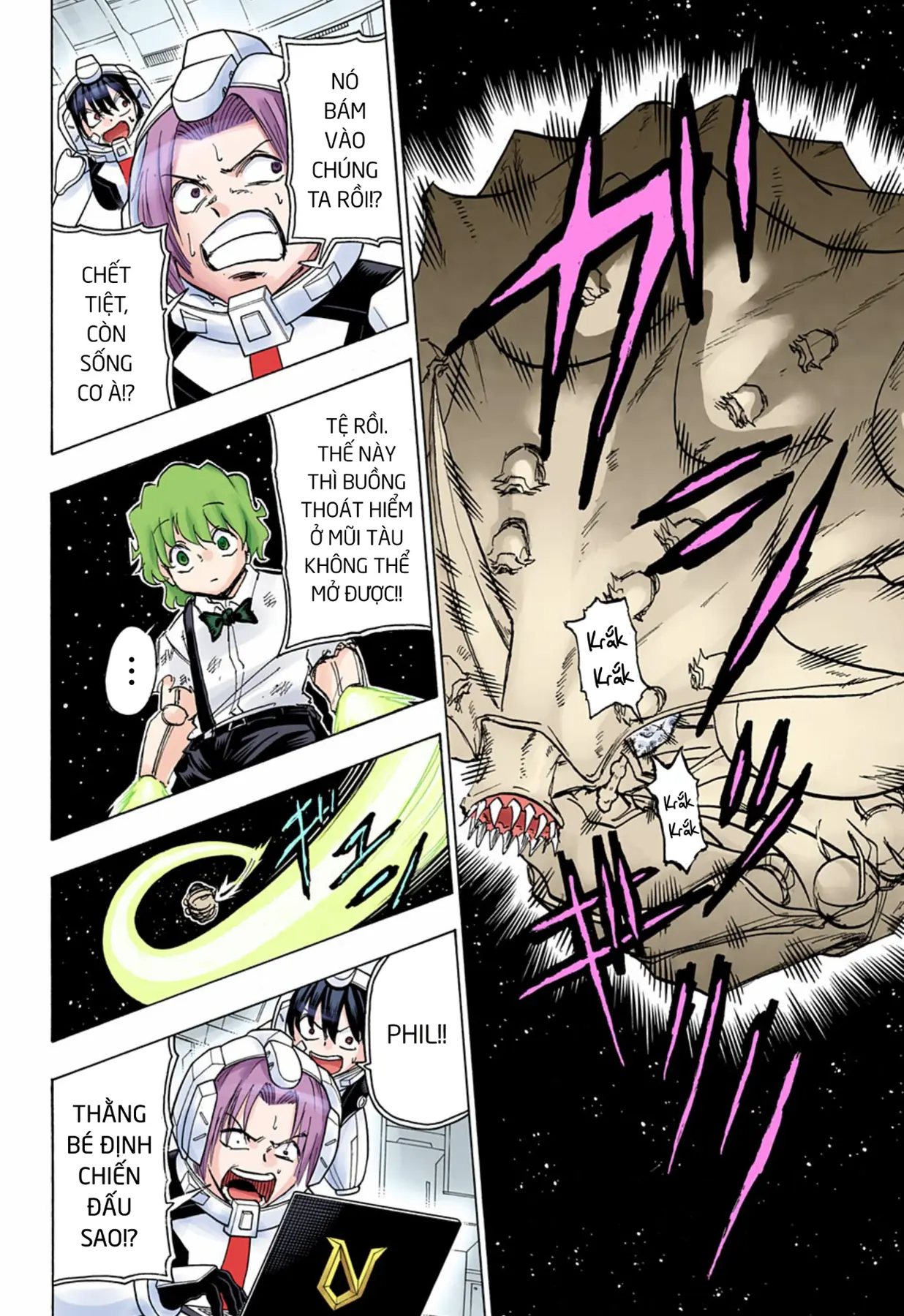 Undead Unluck Có Màu Chapter  160 - 3