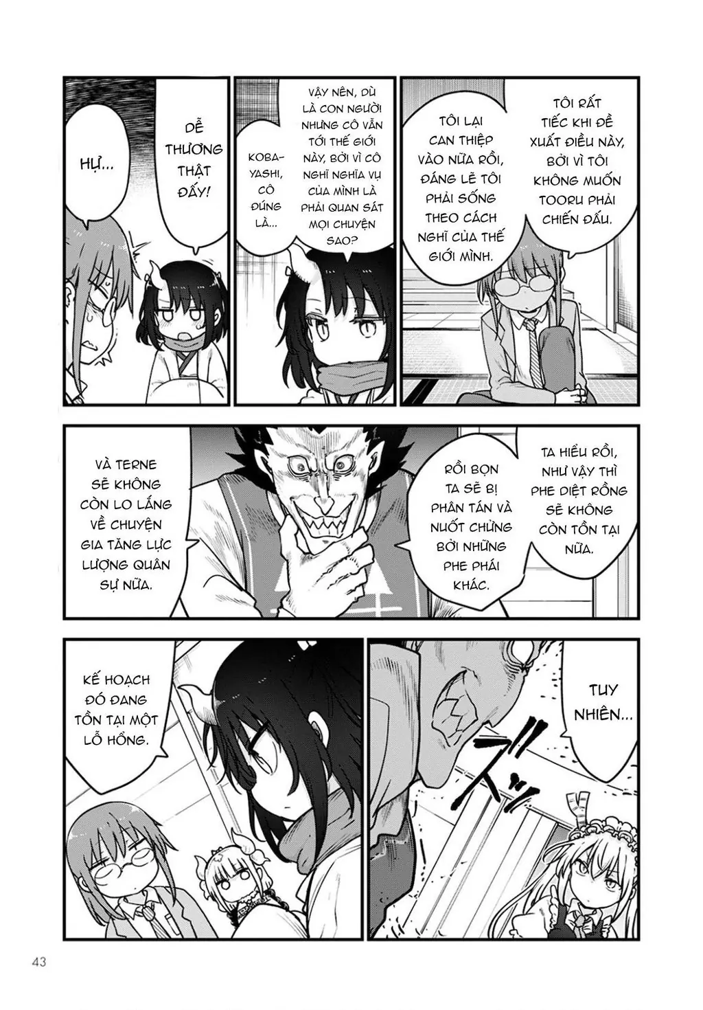 Hầu gái rồng nhà Kobayashi Chapter  111 - 4