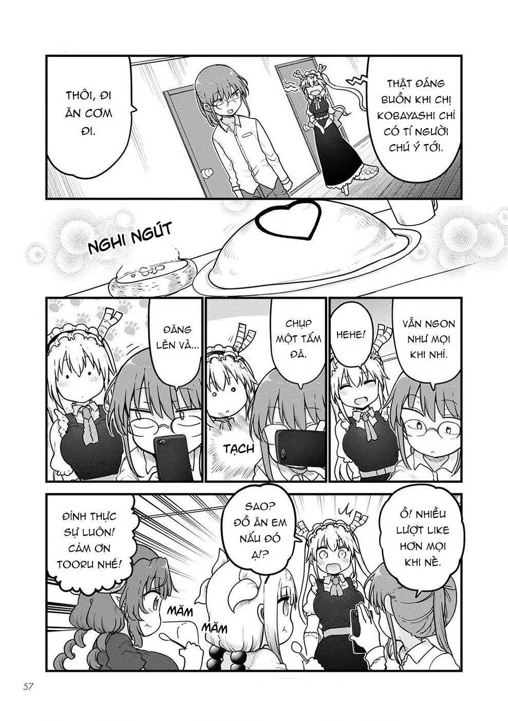 Hầu gái rồng nhà Kobayashi Chapter  121 - 4