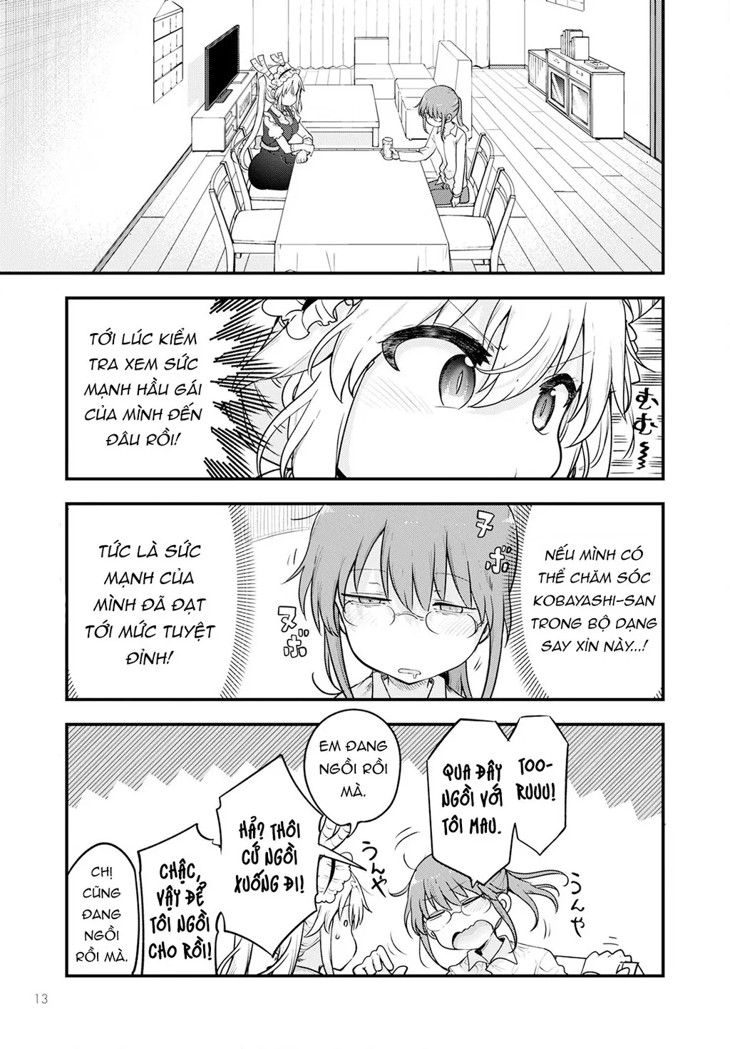 Hầu gái rồng nhà Kobayashi Chapter  132 - 4