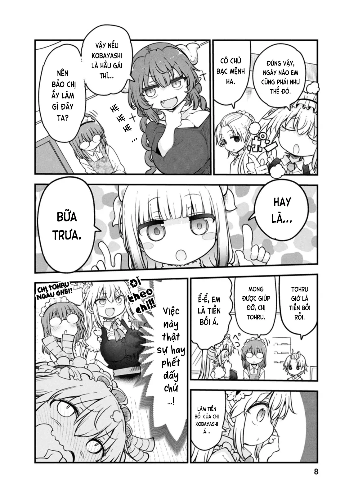Hầu gái rồng nhà Kobayashi Chapter  153 - 7