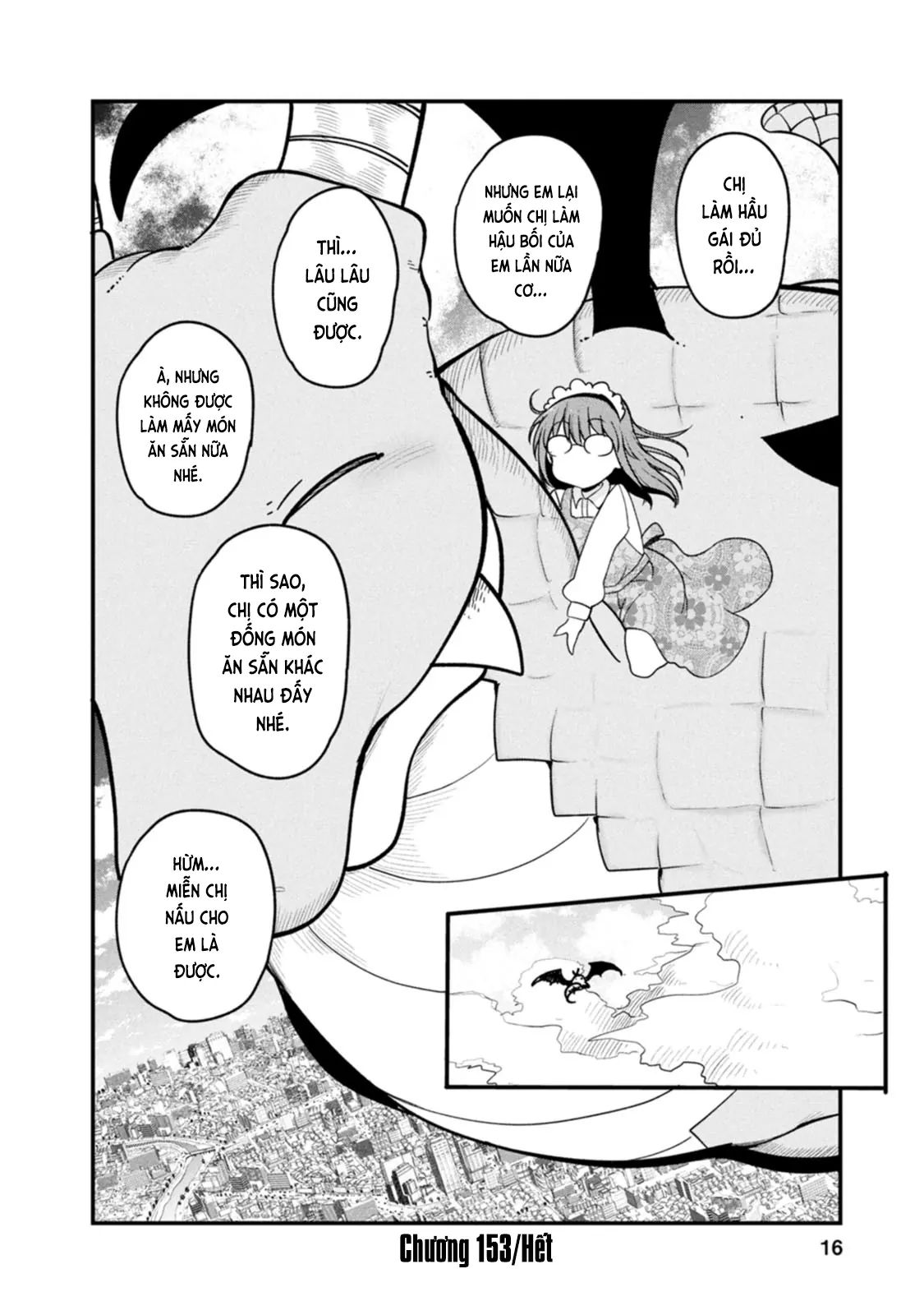 Hầu gái rồng nhà Kobayashi Chapter  153 - 15