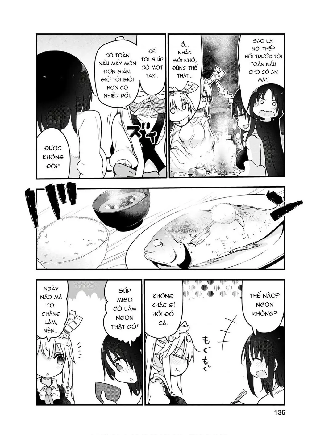 Hầu gái rồng nhà Kobayashi Chapter  96 - 7