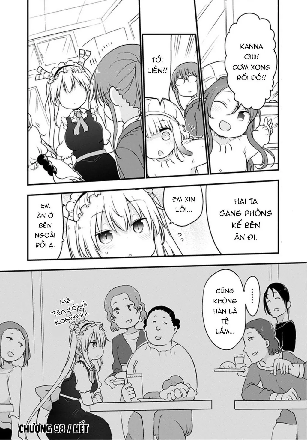 Hầu gái rồng nhà Kobayashi Chapter  98 - 15