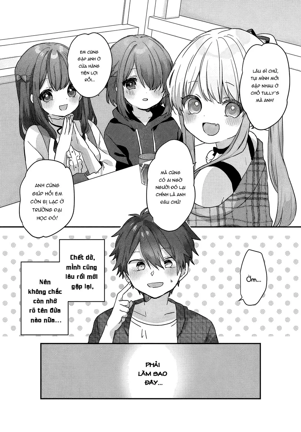 Ba Mỹ Nữ Mà Ai Cũng Đồn Trong Trường, Hóa Ra Là Những Cô Em Gái Thất Lạc Của Mình Sao. Chapter 2 - 5