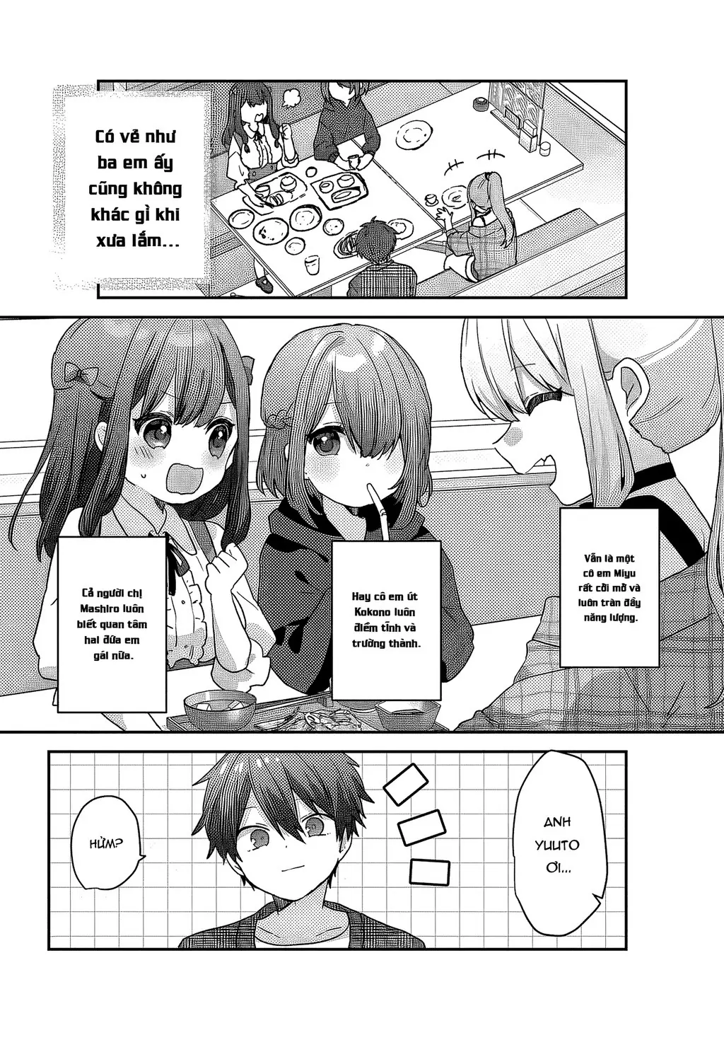 Ba Mỹ Nữ Mà Ai Cũng Đồn Trong Trường, Hóa Ra Là Những Cô Em Gái Thất Lạc Của Mình Sao. Chapter 2 - 8