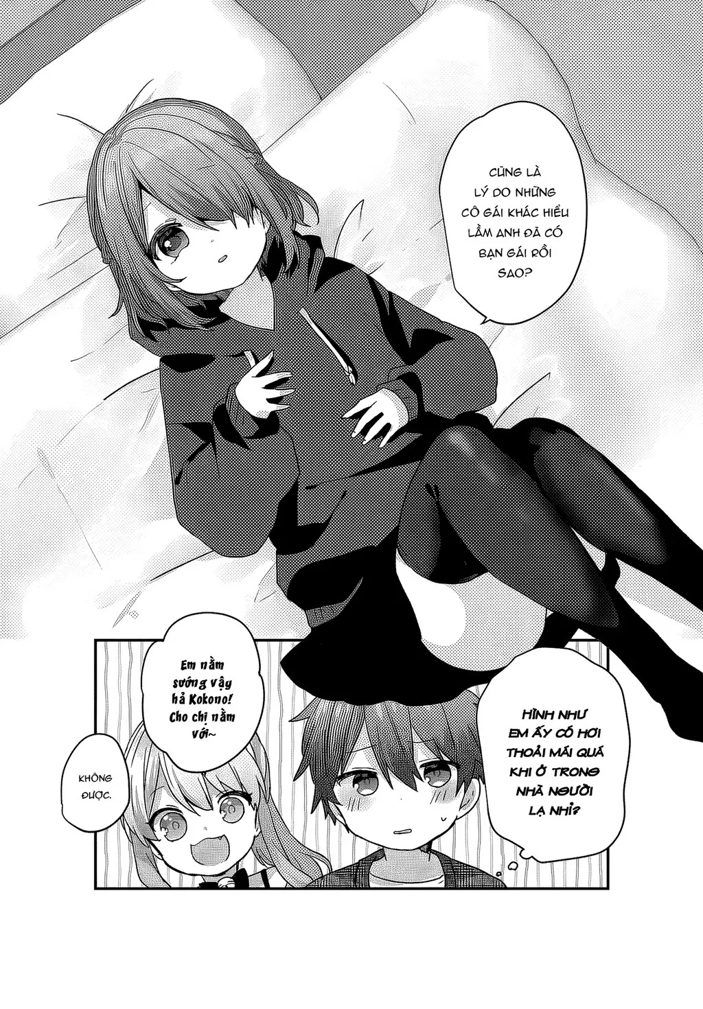 Ba Mỹ Nữ Mà Ai Cũng Đồn Trong Trường, Hóa Ra Là Những Cô Em Gái Thất Lạc Của Mình Sao. Chapter 2 - 15